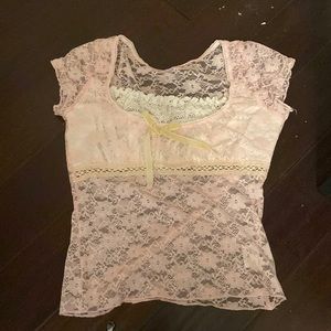 Coquette lace blouse ❣️